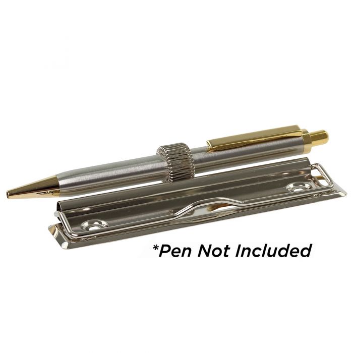 10pcs Stift Loop Halter Stift Clip Notizbuch Stifthalter mit Messing Clip  Leder Stifthalter Clip für Note H